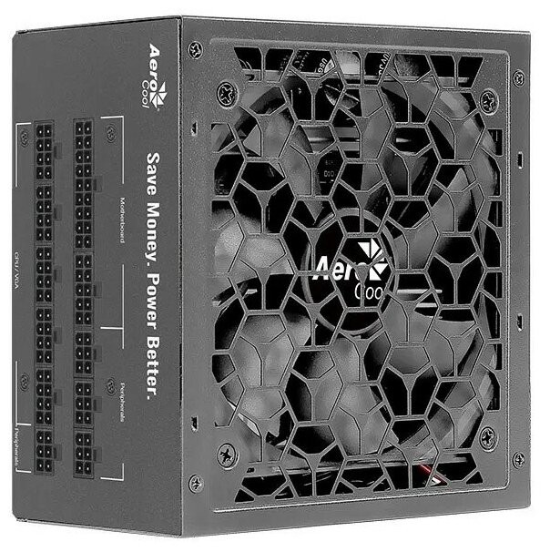 Блок питания 850W AERO BRONZE 850M (ATX12V 2.4, APFC, 12cm Fan, 80Plus Bronze,Cable Management)